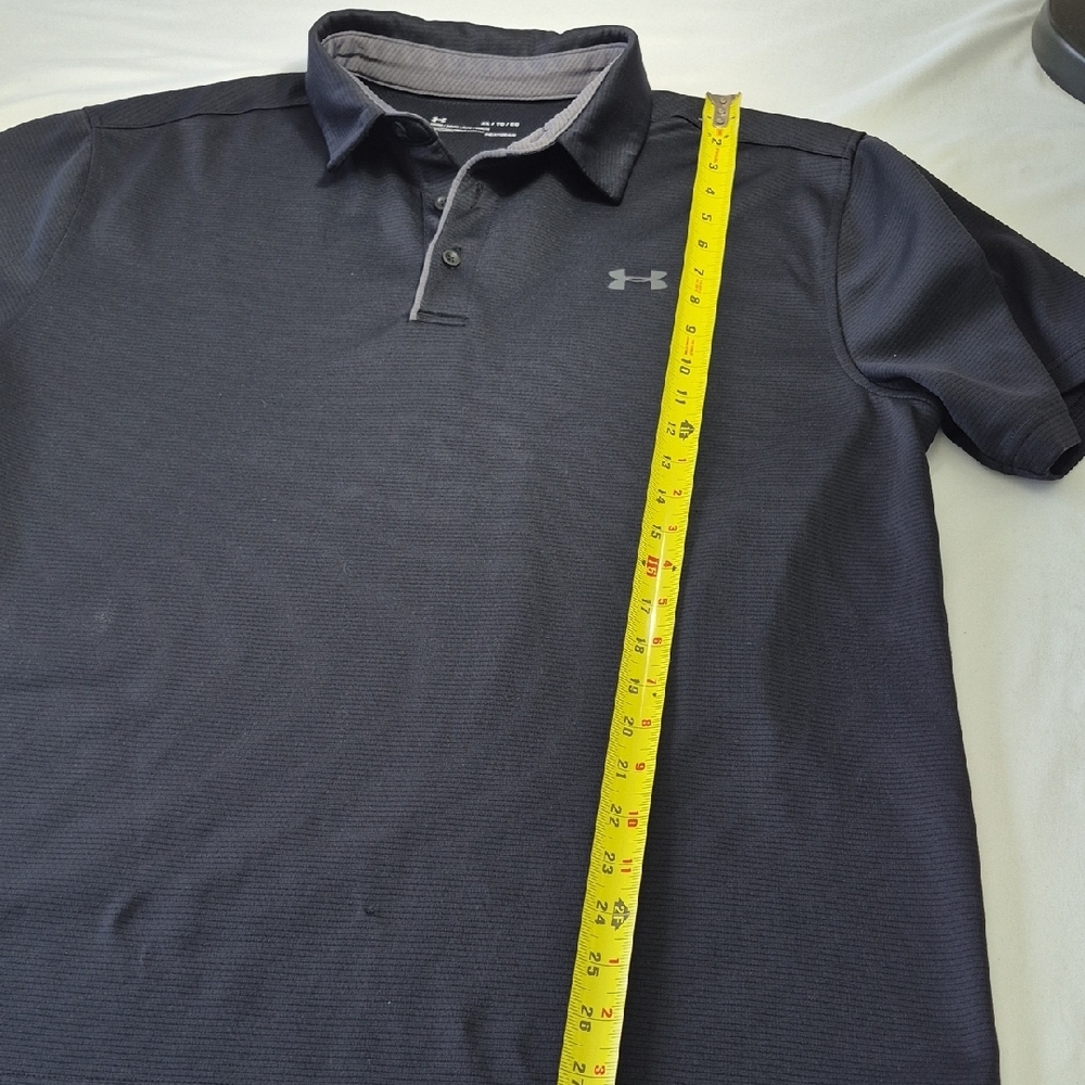 Under Armour Men's Charcoal Polo Shirt - Picture 4 of 16